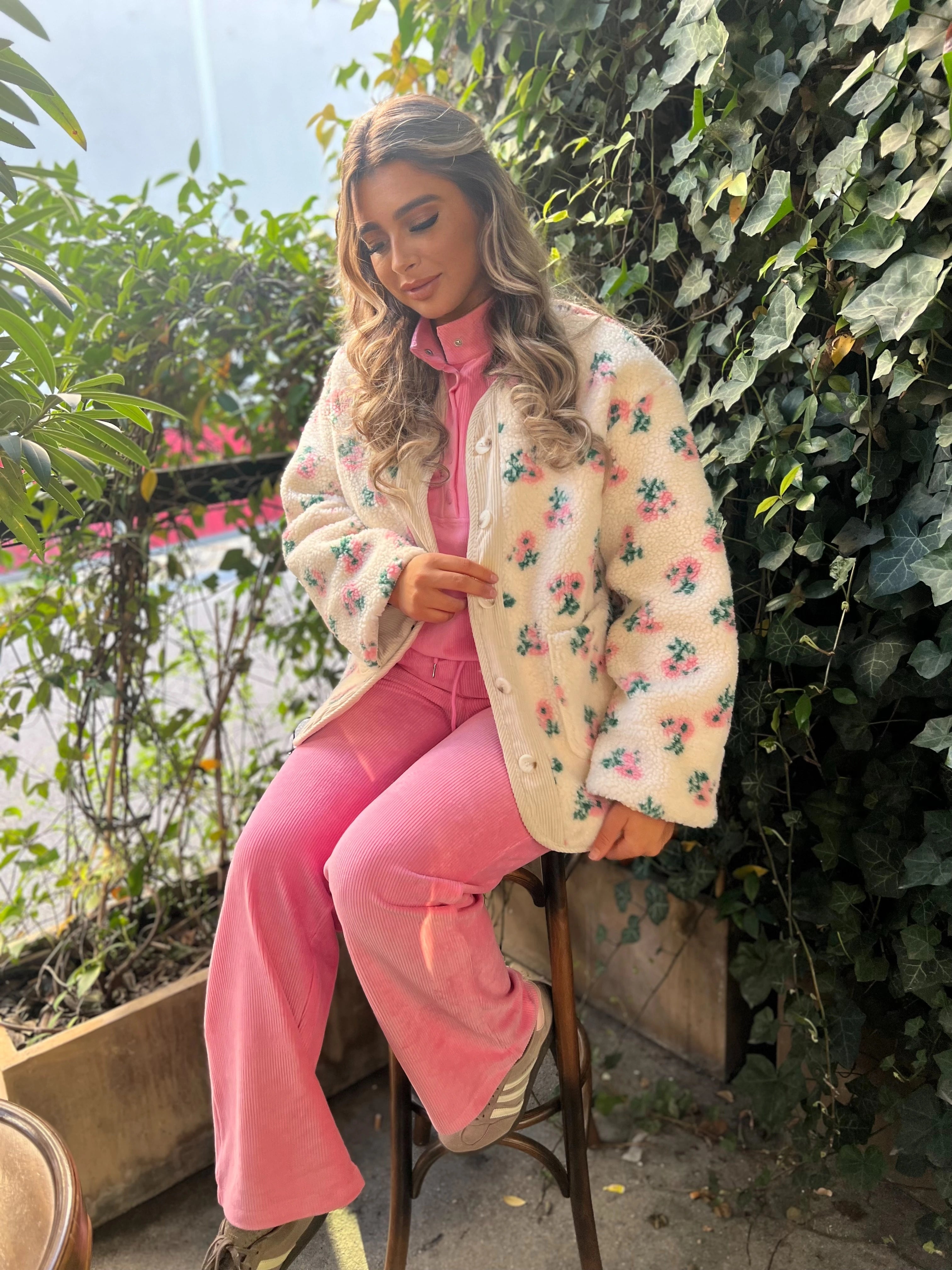 Veste pivoine