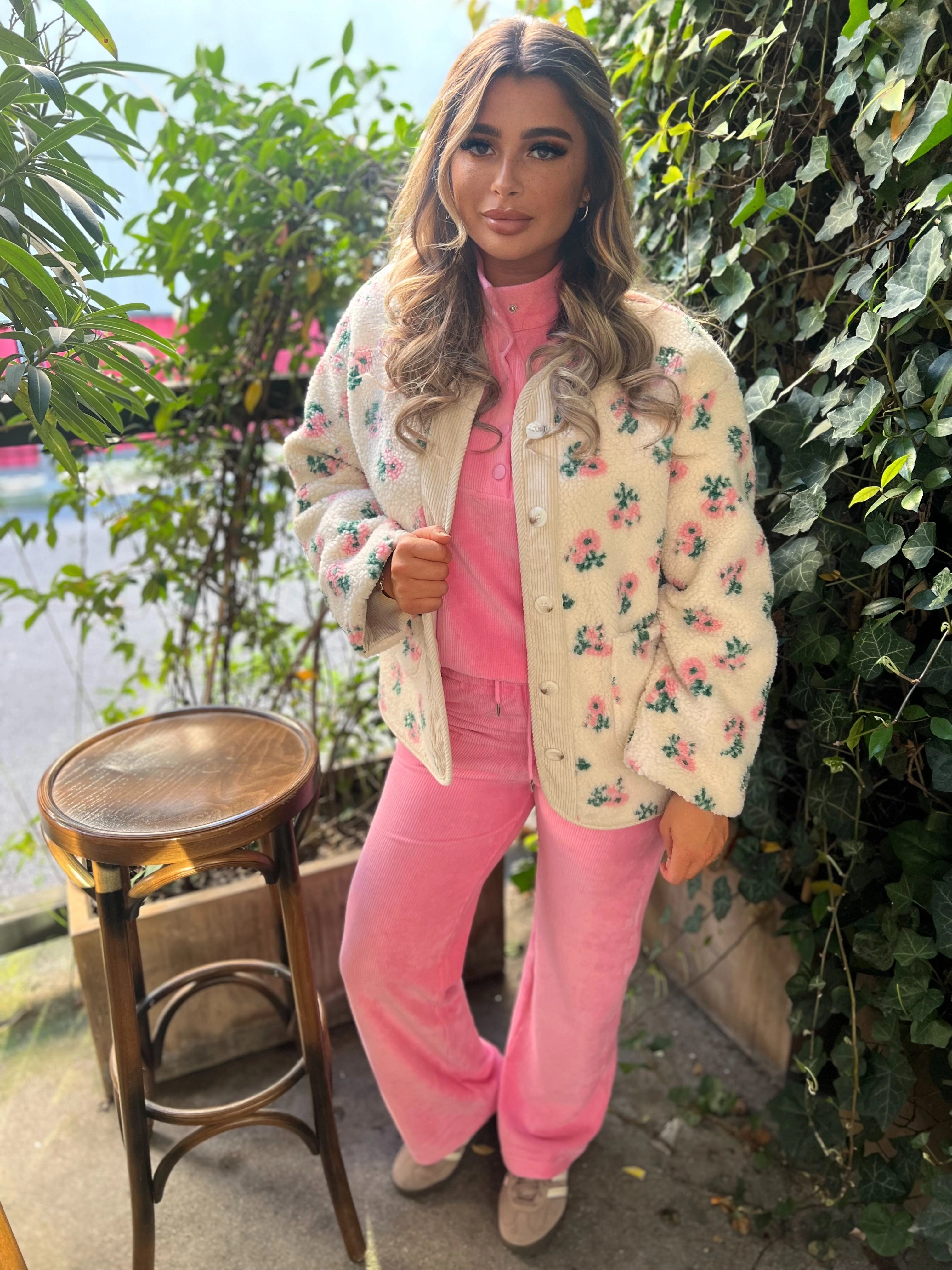 Veste pivoine