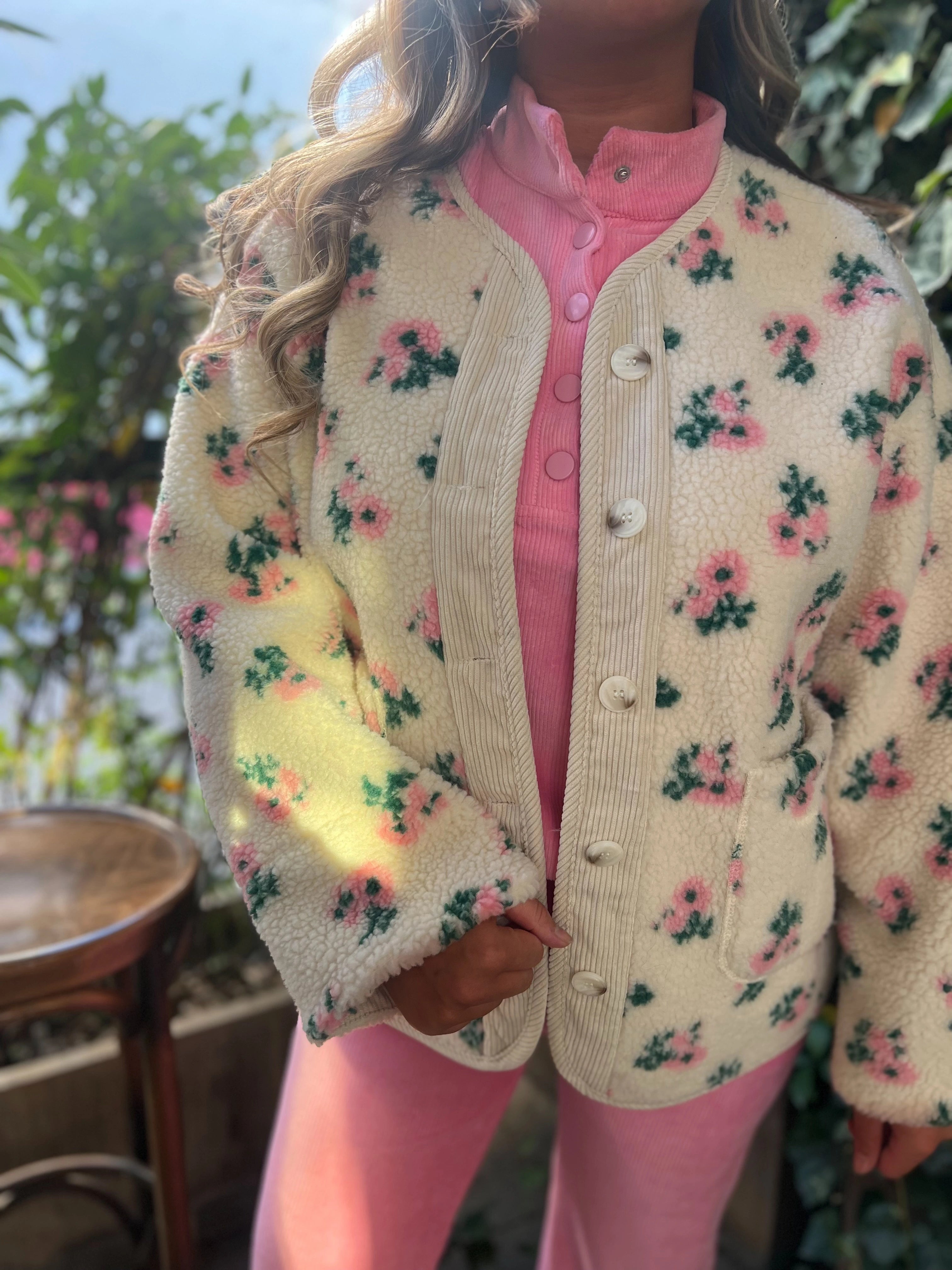 Veste pivoine